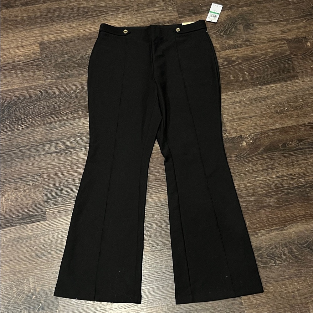 Michael Kors Black Flared Trousers